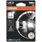 OSRAM LEDriving SL LED W5W 6000K Cool White Sidelight Bulbs (Twin)
